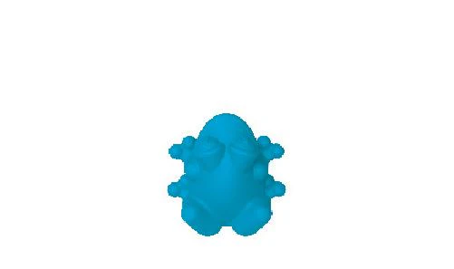 Froggit - Small Blue Frog - Replacement Part ONLY