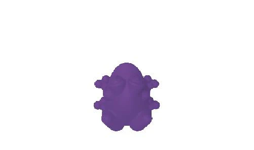 Froggit - Small Purple Frog - Replacement Part ONLY