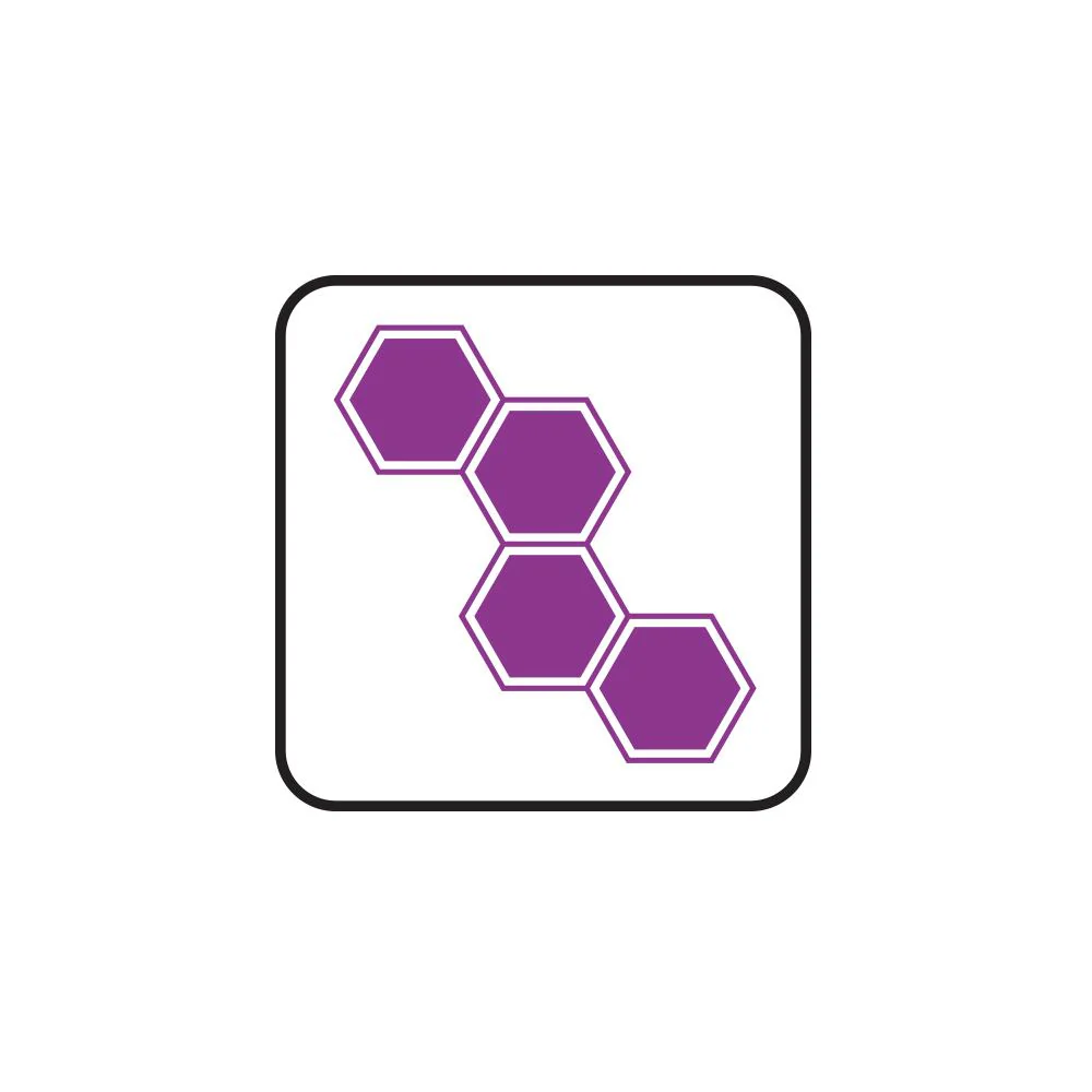 Genius Gems - Purple 4 Piece - Replacement Part ONLY
