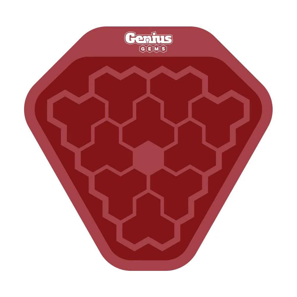 Genius Gems - Burgundy Game Board - Replacement Part ONLY