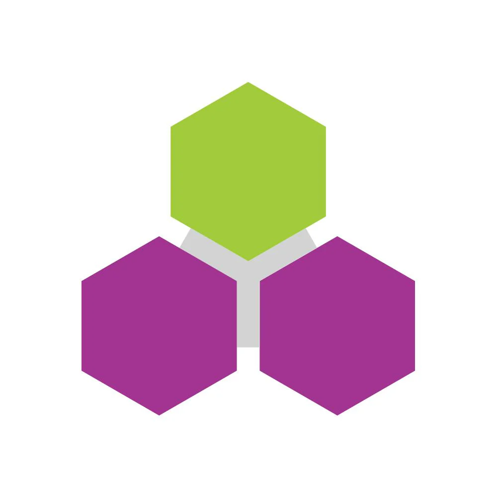 Genius Gems - Purple Green 3 Piece - Replacement Part ONLY