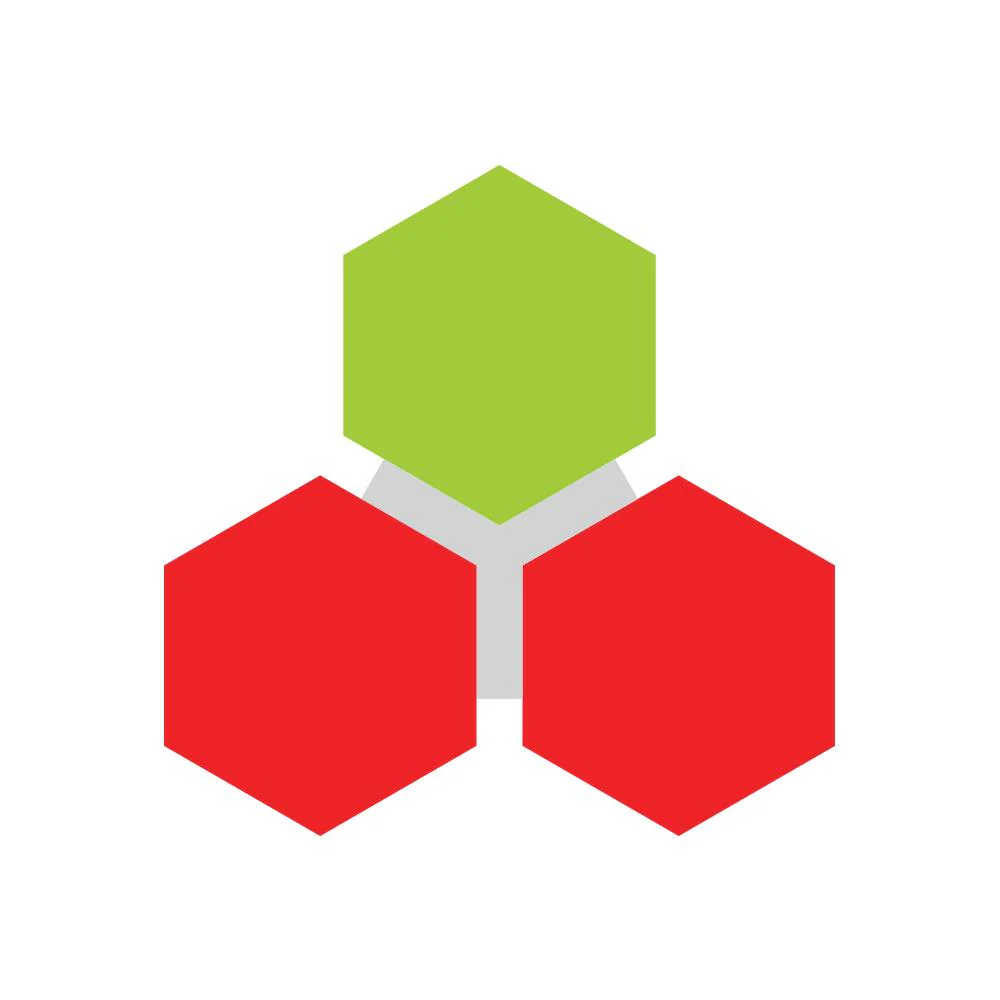 Genius Gems - Red Green 3 Piece - Replacement Part ONLY