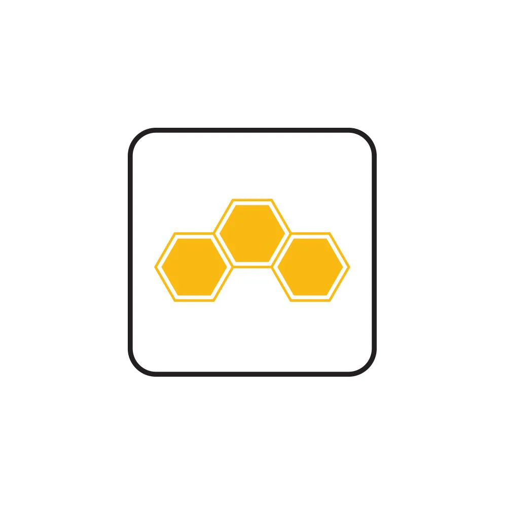 Genius Gems - Yellow 3 Piece - Replacement Part ONLY