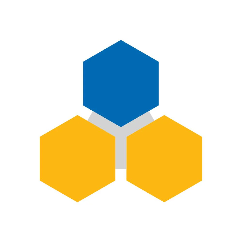 Genius Gems - Yellow Blue 3 Piece - Replacement Part ONLY