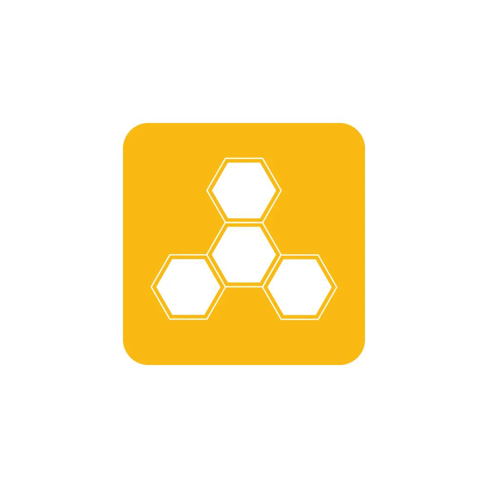 Genius Gems - Yellow Color Piece - Replacement Part ONLY