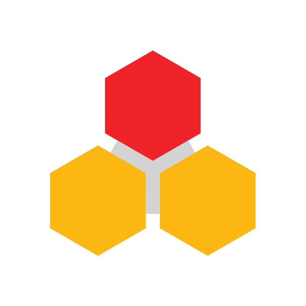 Genius Gems - Yellow Red 3 Piece - Replacement Part ONLY