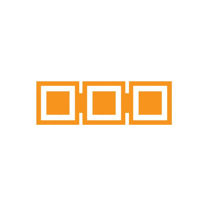 Genius Square - Orange - Replacement Part ONLY