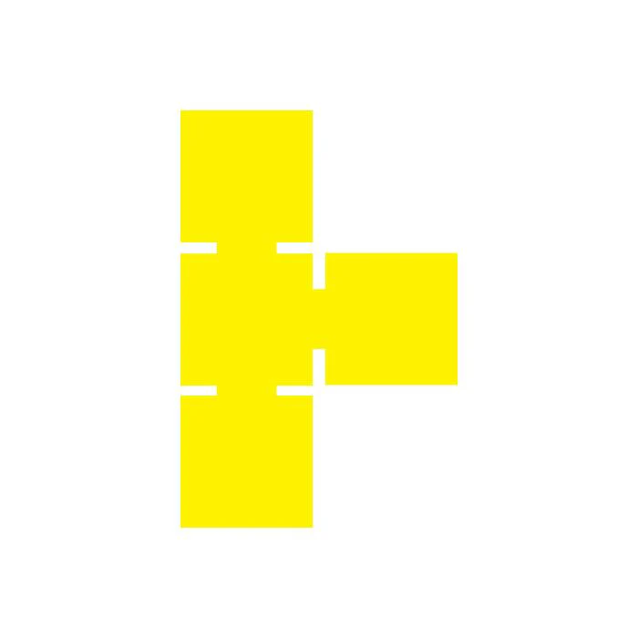 Genius Square - Yellow - Replacement Part ONLY
