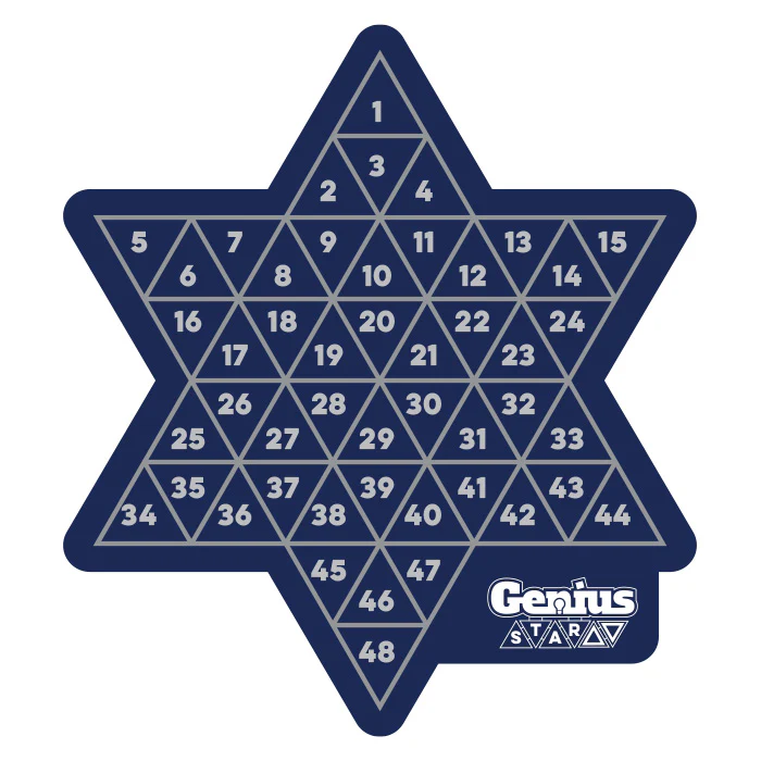 Genius Star - Blue Game Board - Replacement Part ONLY