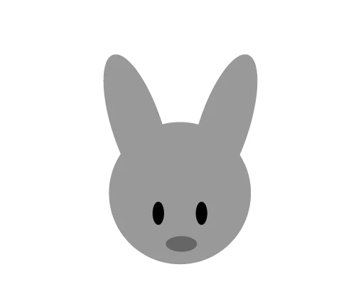 Jump In' - Grey Rabbit - Replacement Part ONLY