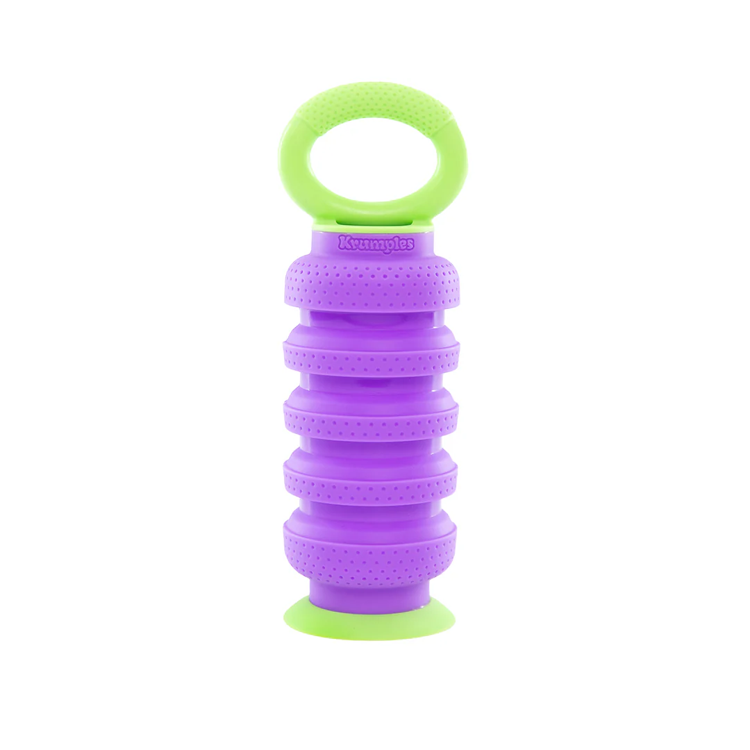 Krumples Plungy PURPLE - Ridiculously Fun Playthings for Ages 1 - 99 Made from Food Grade Silicone! - Image 4