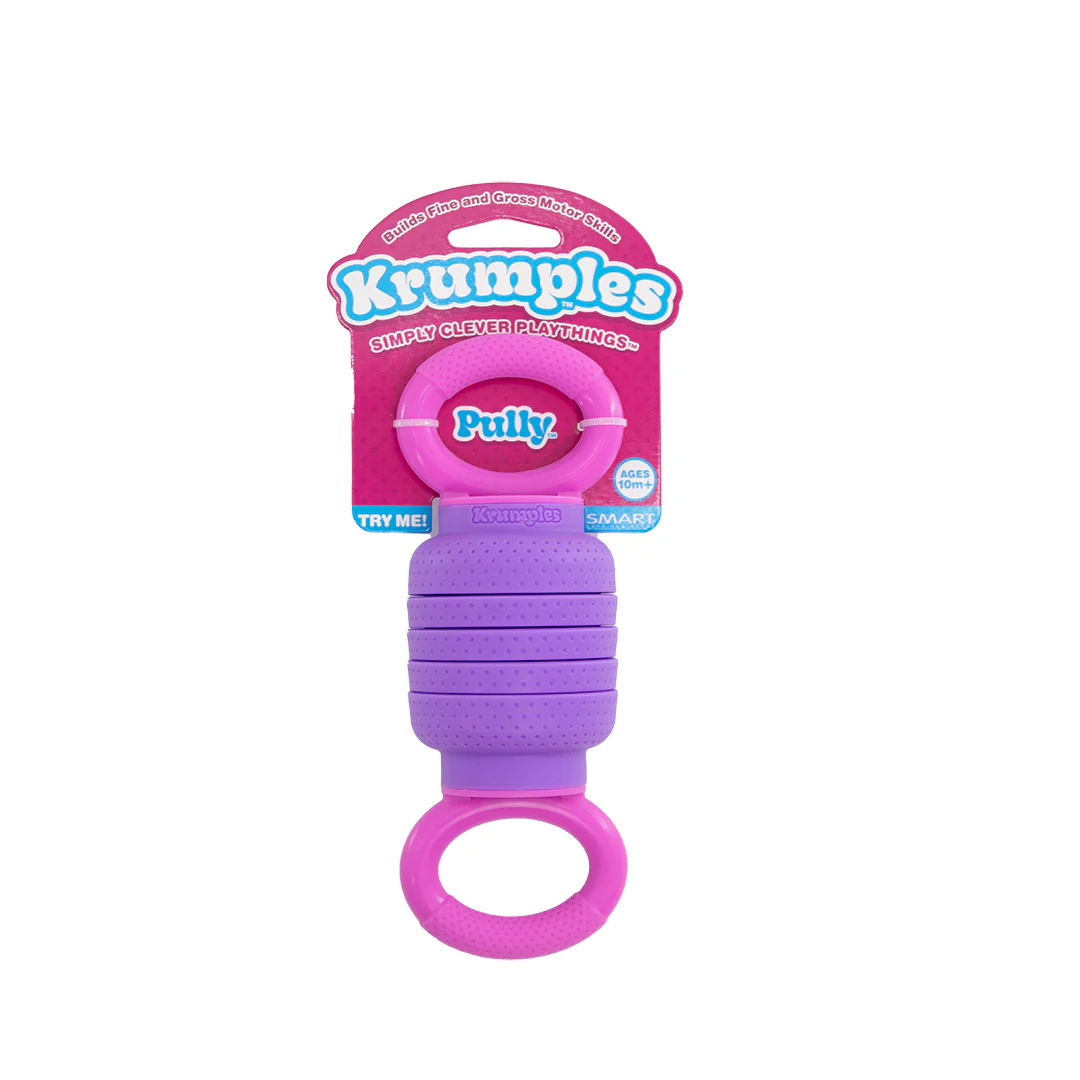 Krumples Pully PURPLE - Ridiculously Fun Fidget Playthings for Ages 1+ Made from Food Grade Silicone! - Image 3