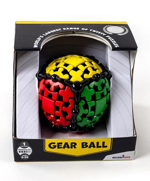 Meffert's Gear Ball - The Original Spinning 3D Brainteaser from Recent Toys - Travel Friendly Fun for Ages 9+ - Image 3