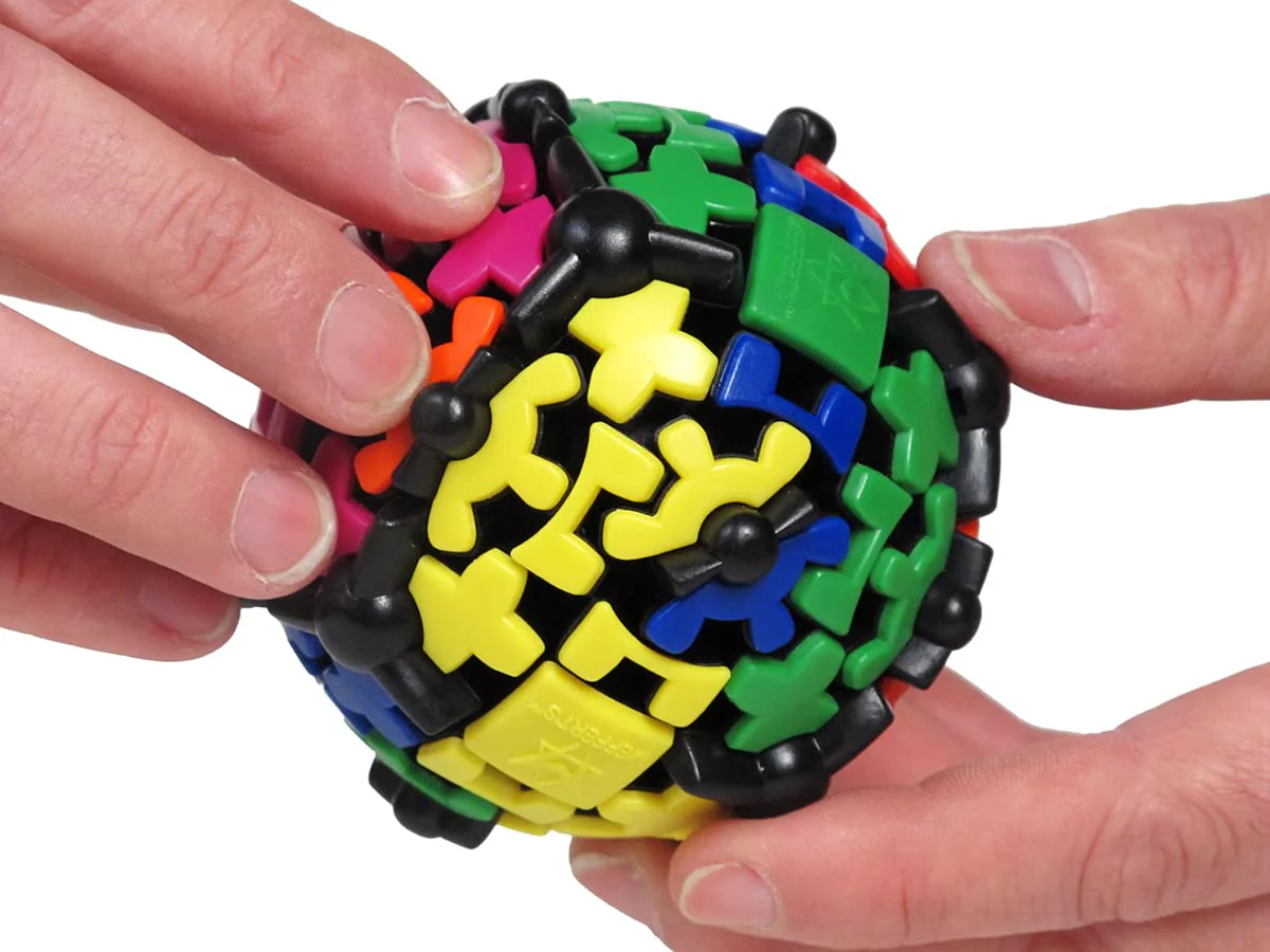 Meffert's Gear Ball - The Original Spinning 3D Brainteaser from Recent Toys - Travel Friendly Fun for Ages 9+ - Image 6