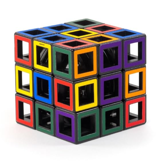 Meffert's Hollow Cube - The Original 3x3 Transparent Cube Brainteaser Puzzle from Recent Toys - Travel Friendly Fun for Ages 9+ - Image 4