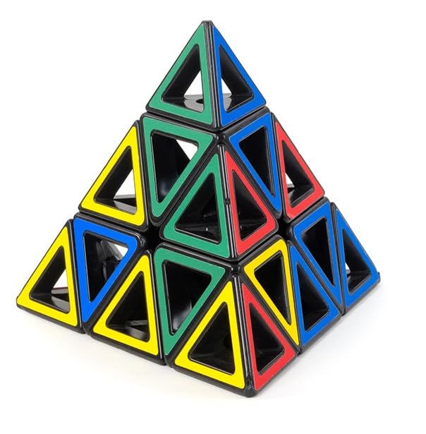 Meffert's Hollow Pyraminx - The Original Transparent Tetrahedron Brainteaser Puzzle from Recent Toys - Travel Friendly Fun for Ages 9+ - Image 4