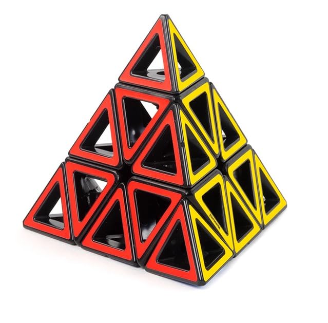 Meffert's Hollow Pyraminx - The Original Transparent Tetrahedron Brainteaser Puzzle from Recent Toys - Travel Friendly Fun for Ages 9+ - Image 5