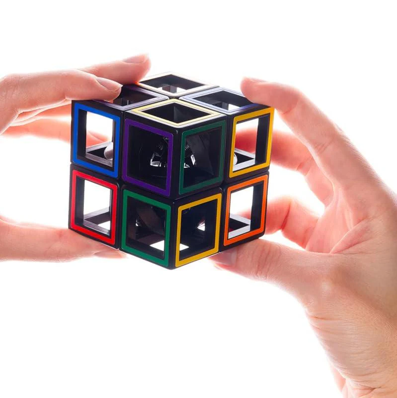 Meffert's Hollow Two by Two - The Original Transparent 2 x 2 Cube Brainteaser Puzzle - Travel Friendly Fun for Ages 9+ - Image 6