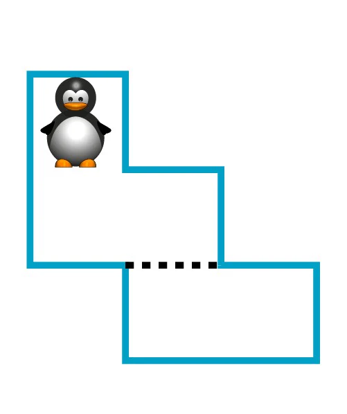 Penguins on Ice - Ice Block E - Replacement Part ONLY
