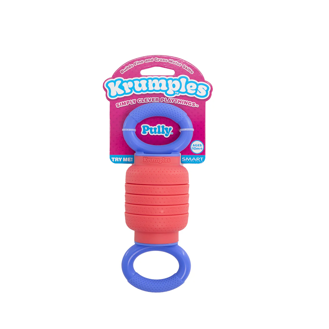 Krumples Pully RED - Ridiculously Fun Fidget Playthings for All Ages Made from Food Grade Silicone! - Image 3