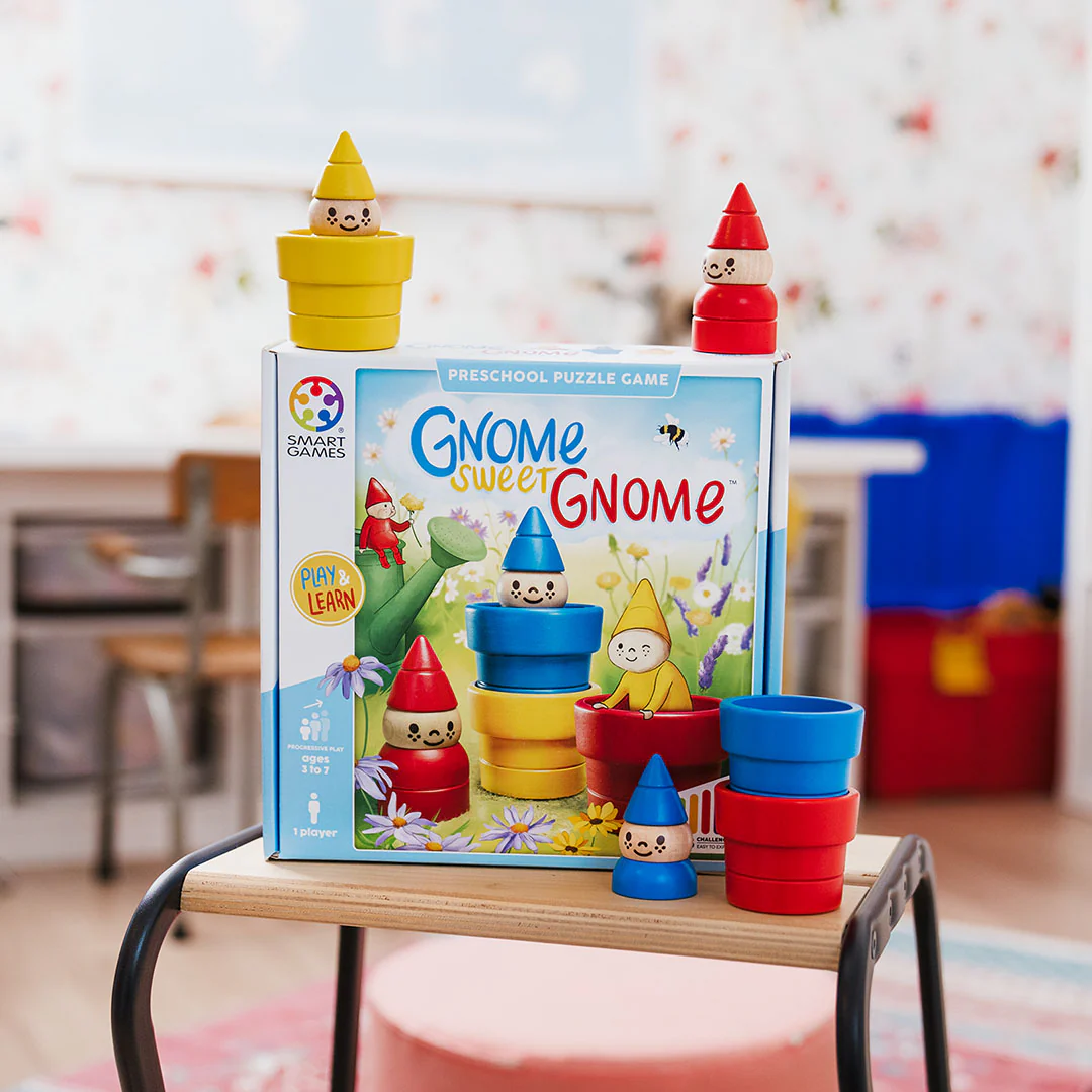 Gnome Sweet Gnome Wooden Deduction Game for Ages 3-7 with 48 Challenges - Image 12