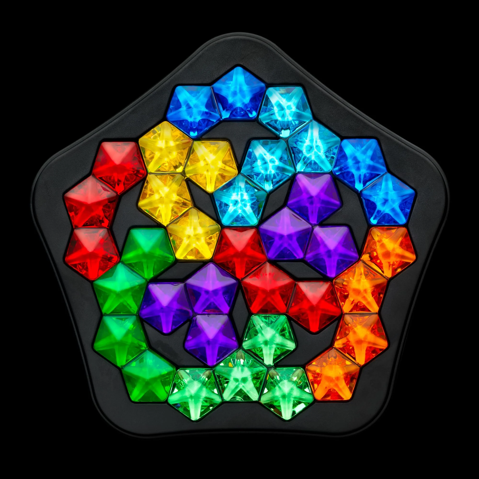 SmartGames IQ Deluxe: Pentagon - Featuring 120 Challenges in a Deluxe Travel Case for Ages 14 - Adult - Image 4