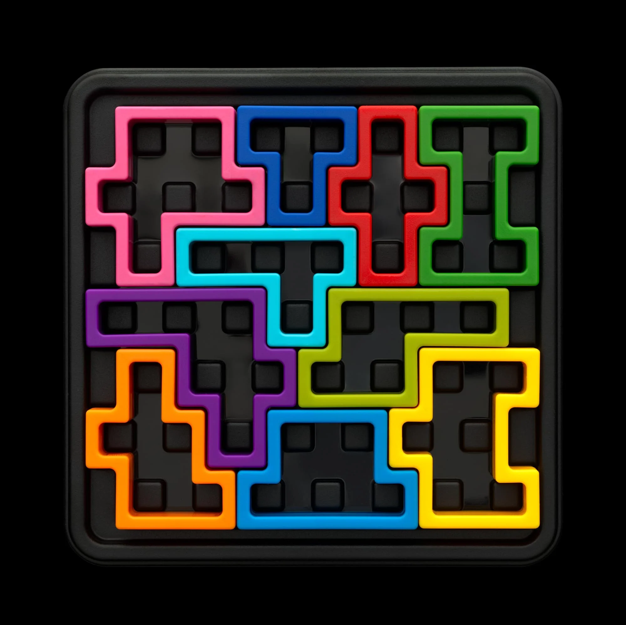 SmartGames IQ Deluxe: Square - 120 Challenges Featuring a Deluxe Travel Case for Ages 14 - Adult - Image 5