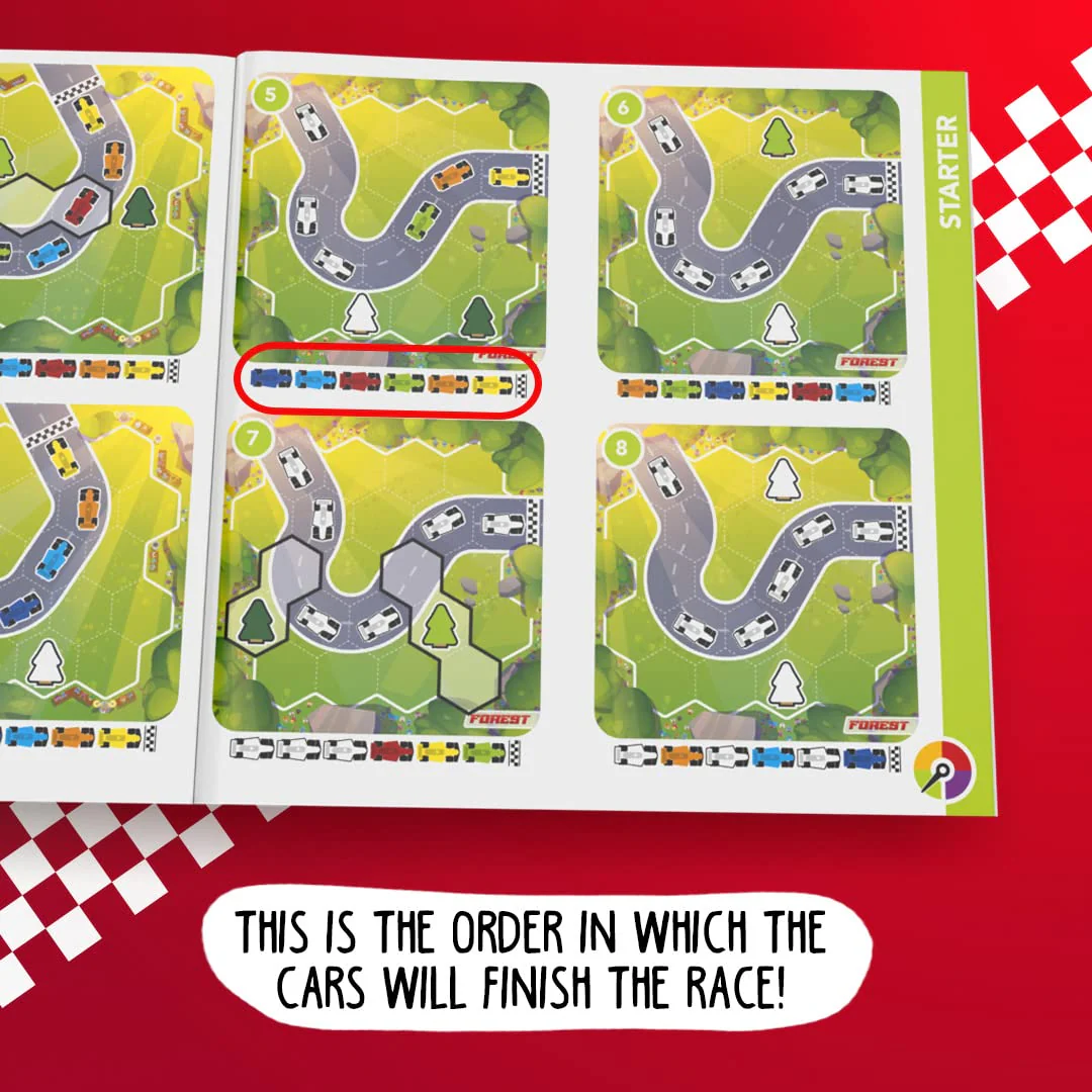 Pole Position Metal Box Travel Game with 48 Challenges for Ages 7+ - Image 12