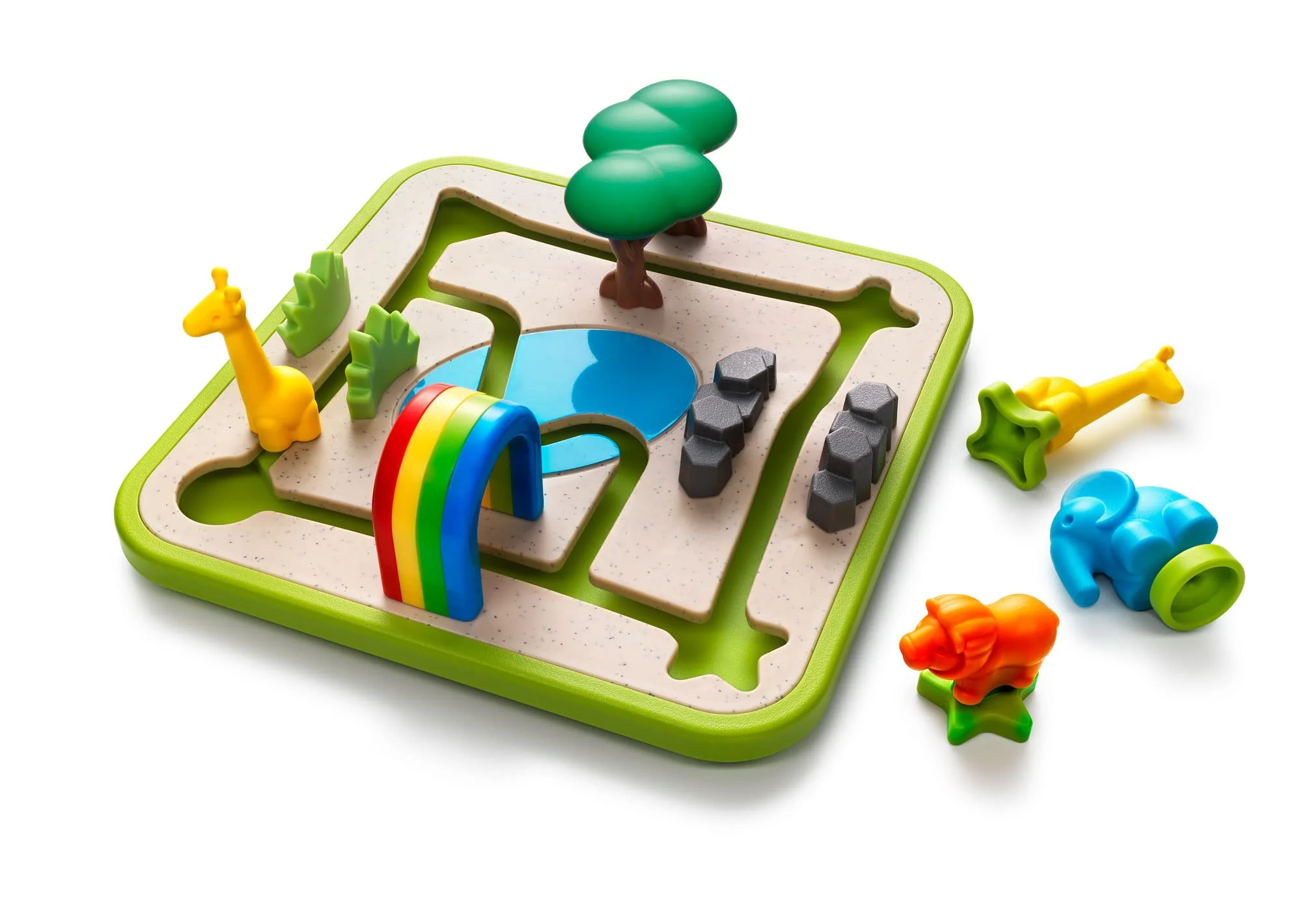 Safari Park Jr. Preschool Puzzle Game with 60 Challenges for Ages 3+ - Image 3