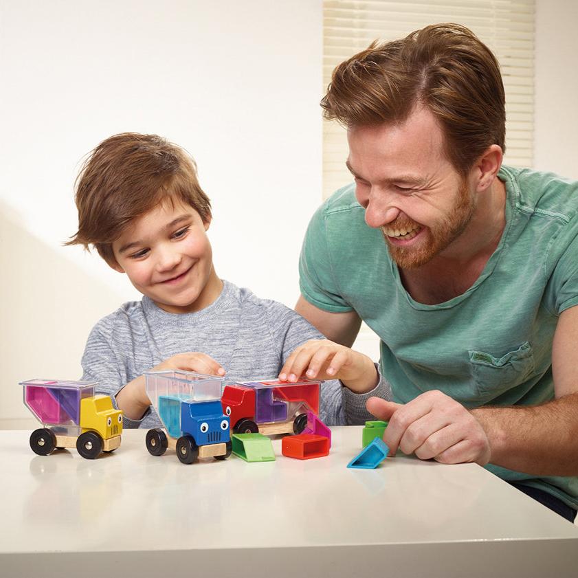 Trucky 3 Wooden Puzzle Game + Toy for Ages 3+ - Image 8