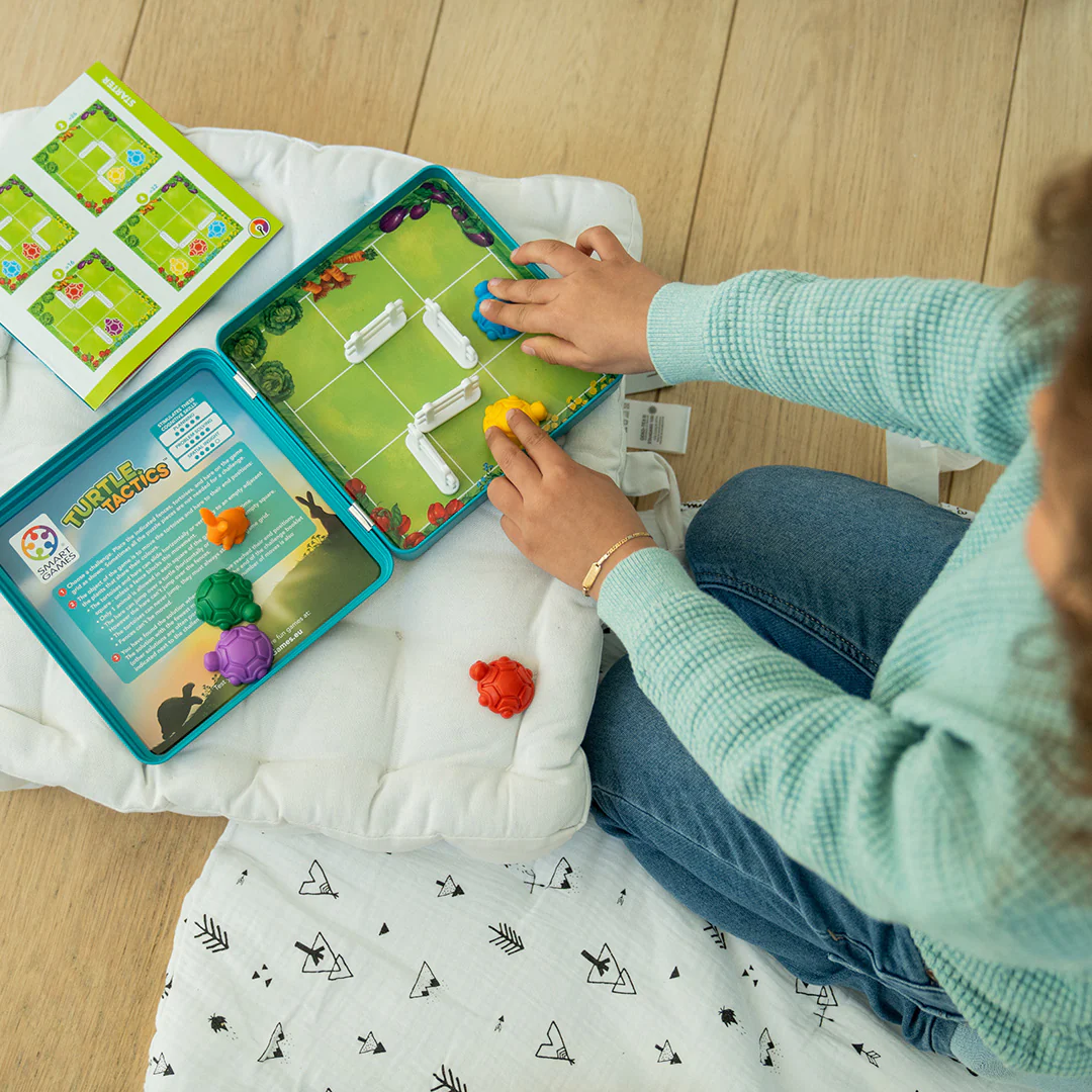 Turtle Tactics Metal Box Travel Game with 48 Challenges for Ages 5+ - Image 11