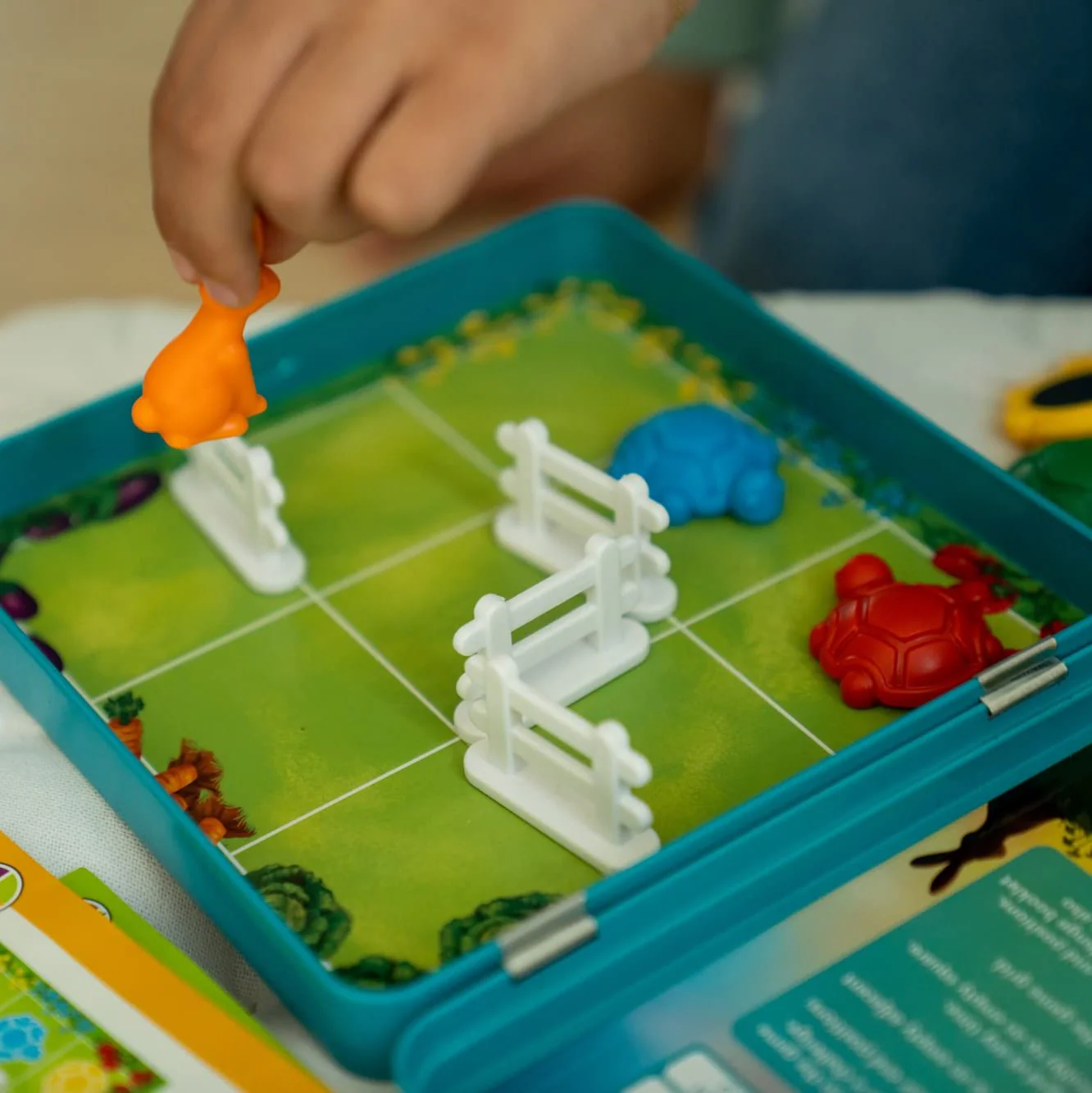 Turtle Tactics Metal Box Travel Game with 48 Challenges for Ages 5+ - Image 5