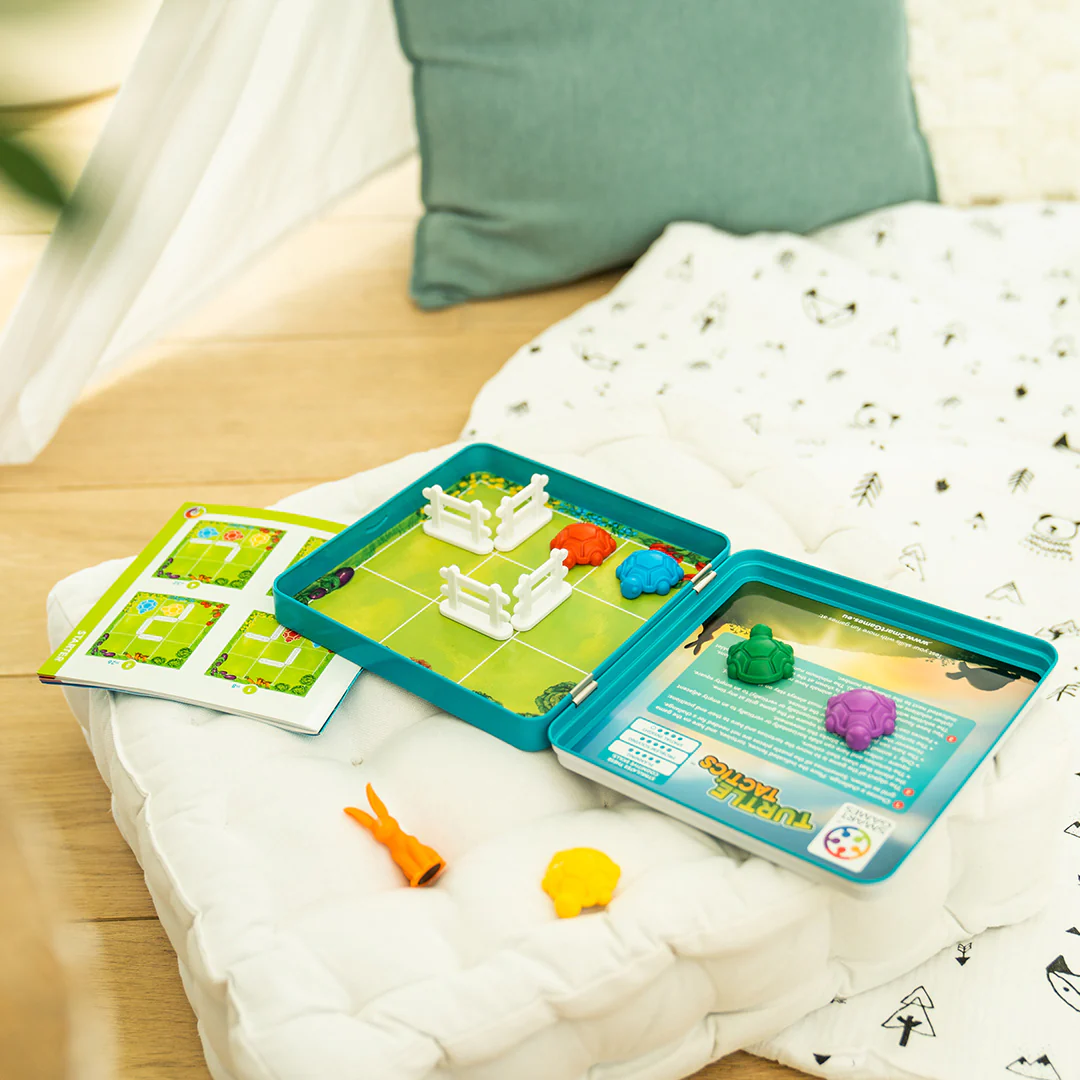 Turtle Tactics Metal Box Travel Game with 48 Challenges for Ages 5+ - Image 7
