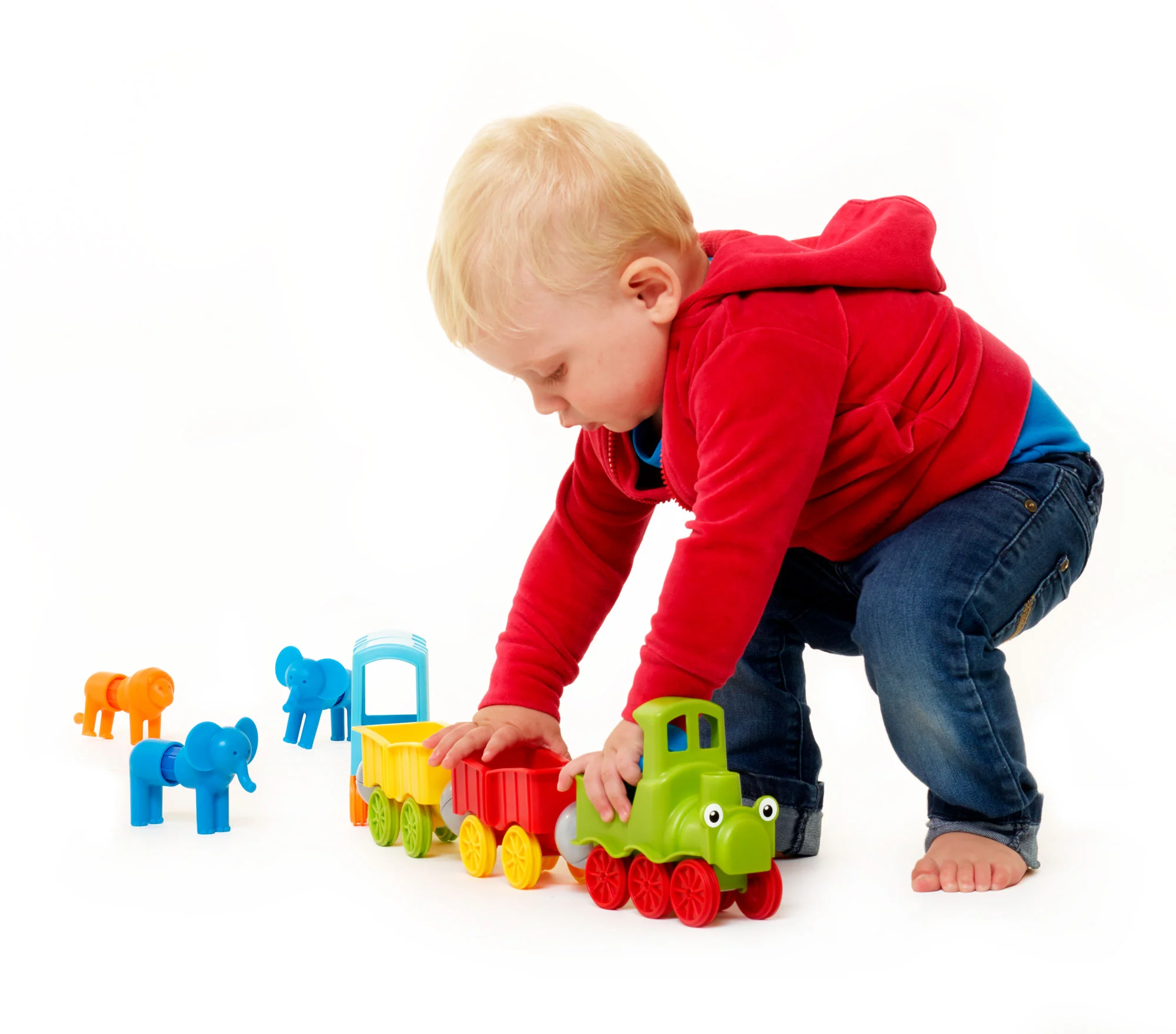SmartMax My First Animal Train STEM Magnetic Play Set for Ages 1+ - Image 10