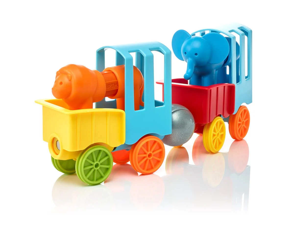 SmartMax My First Animal Train STEM Magnetic Play Set for Ages 1+ - Image 8