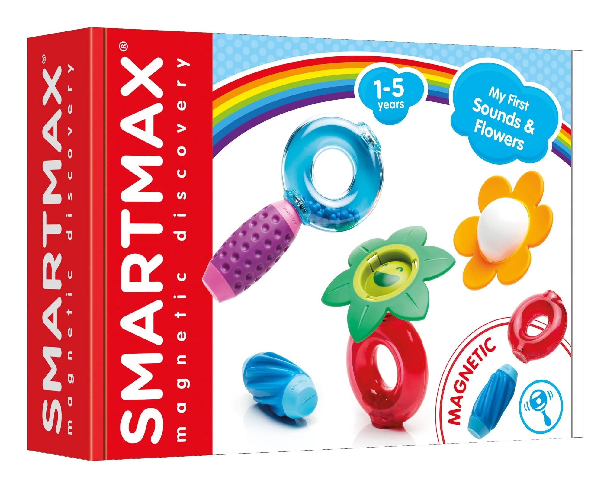 SmartMax My First Sounds & Flowers – Magnetic STEM Building Set for Toddlers Ages 1–5 - Image 8