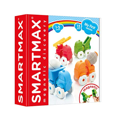 SmartMax My First Vehicles Magnetic Discovery Dynamic STEM Play Set for Ages 1+ - Image 3