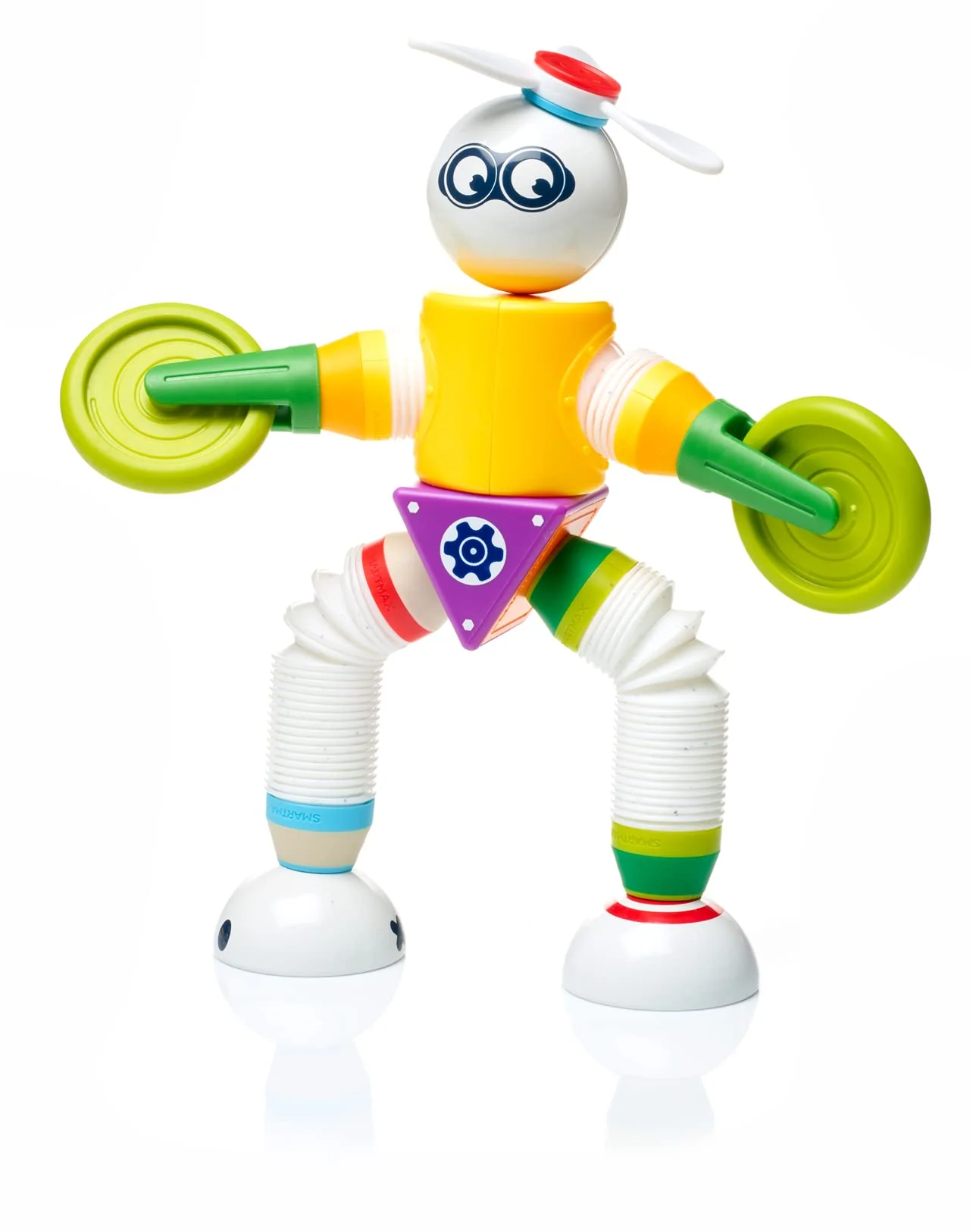 SmartMax Roboflex Plus 20-Piece Magnetic Discovery Building Set for Ages 3+ - Image 6