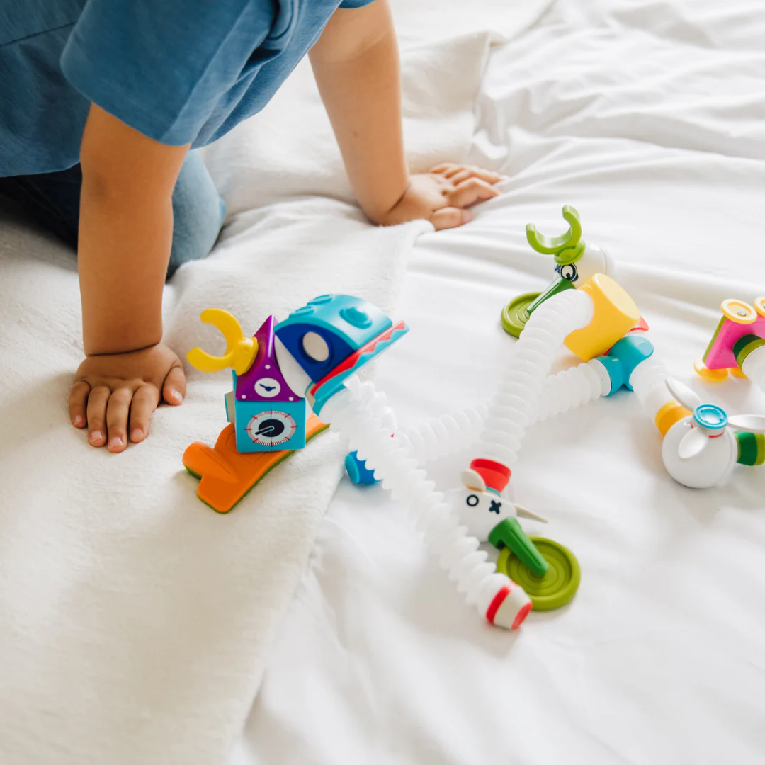 SmartMax Roboflex Plus 20-Piece Magnetic Discovery Building Set for Ages 3+ - Image 9