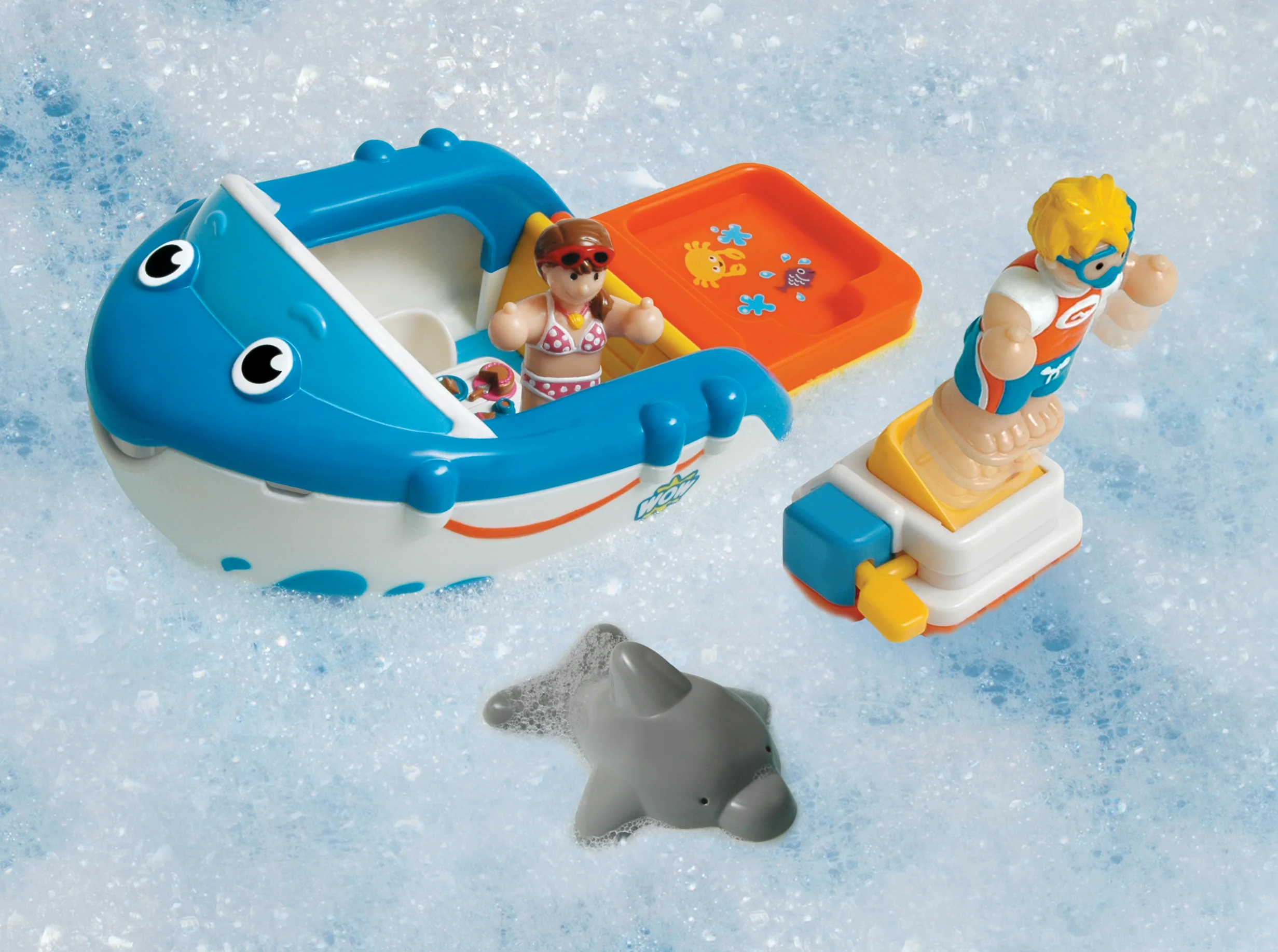 WOW Danny's Diving Adventure Bath Toy (5-Piece Play Set) Ages 1+ - Image 10